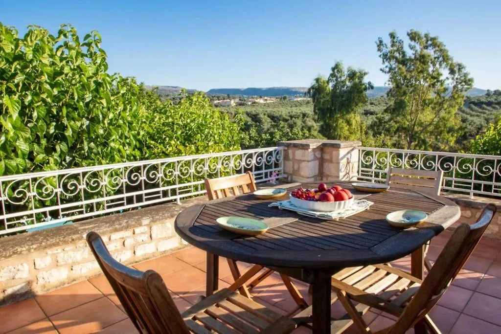 Cretan Stone Built Villa Agapi Rethymno  Greece