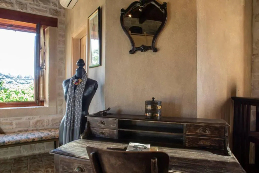 Cretan Stone Built Villa Agapi Rethymno